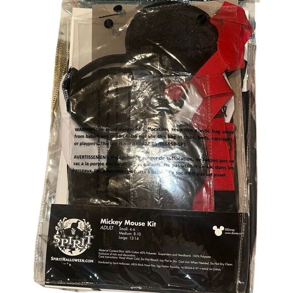 Disney, Mickey and friends, Mickey Mouse Halloween costume ladies size small - Picture 6 of 6